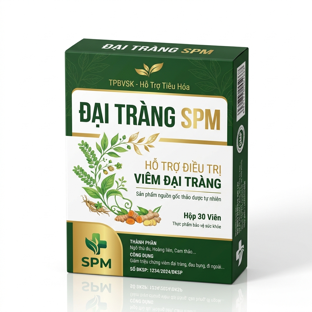Đại Tràng SPM hộp sản phẩm